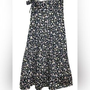 Who what wear Floral Print -tiered skirt black floral skirt